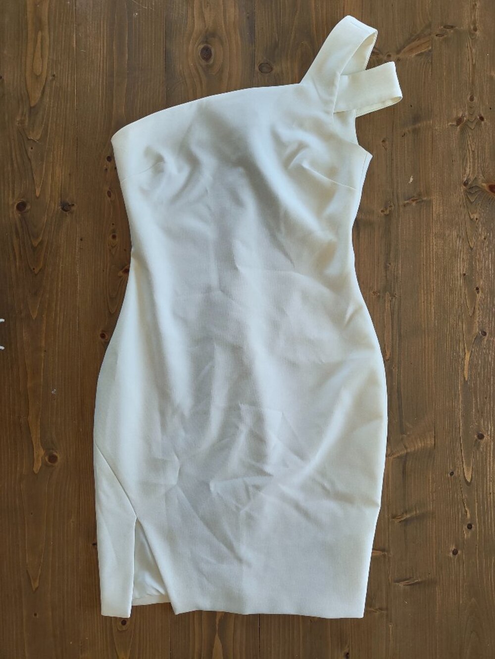 Likely White One‑Shoulder Dress | Size 6 | Cocktail / Party